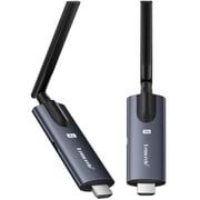Lemorele Wireless HDMI Transmitter and Receiver ,1080P HD 656ft Range Wireless HDMI Extender Kit, 5G Wireless Transmission for TuTuplay,for Laptop/Camera/TV Box