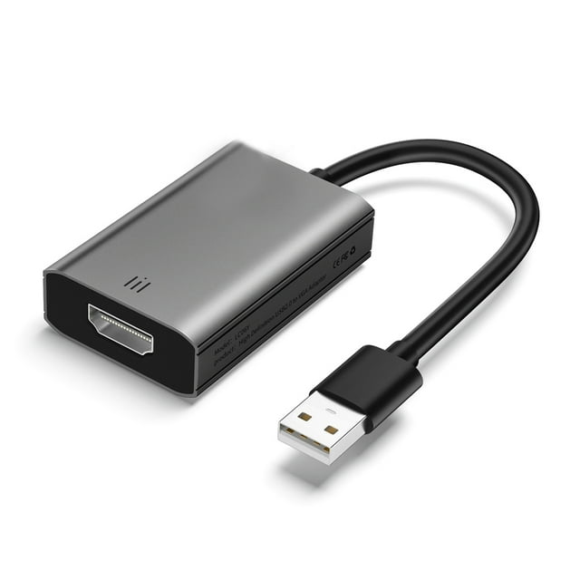 Lemorele USB to HDMI Adapter HDMI Output Portable and Lightweighted