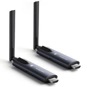 Lemorele Wireless HDMI Transmitter and Receiver, 1080p HDMI Wireless Extender, 656ft Transmission Kit for Laptops, Cameras, TV, Supports 1 TX to 4 RXs