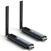 Lemorele Wireless HDMI Transmitter and Receiver, 1080p HDMI Wireless Extender, 656ft Transmission Kit for Laptops, Cameras, TV, Supports 1 TX to 4 RXs