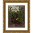 thumbnail image 1 of Lemuel Maynard Wiles 19x24 Gold Ornate Framed and Double Matted Museum Art Print Titled - Butterfly in a Spiderweb, 1 of 4