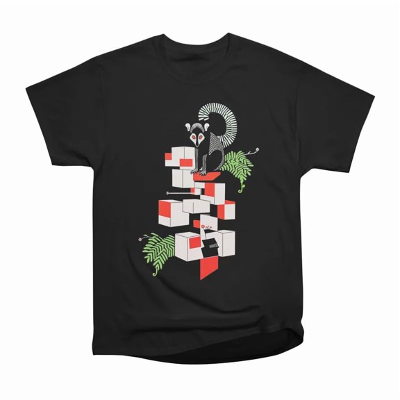 Lemur Cubes T-Shirt Tee Gift For Him Merch For Her Apparel For Friend