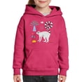 thumbnail image 1 of Lemur Doodle Safari Hoodie Juniors -Image by Shutterstock,  x-Large, 1 of 4
