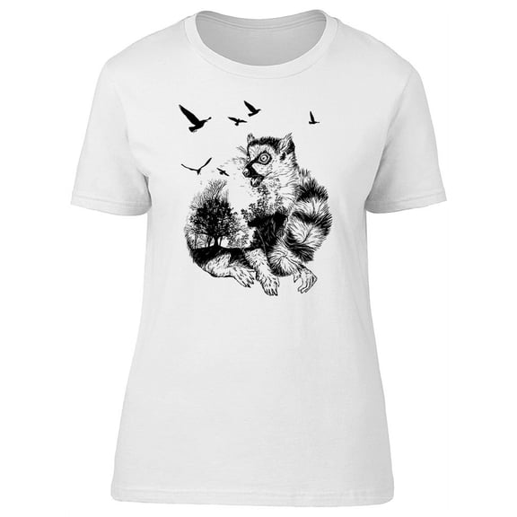 Lemur Landscape T-Shirt Men -Image by Shutterstock, Male Medium