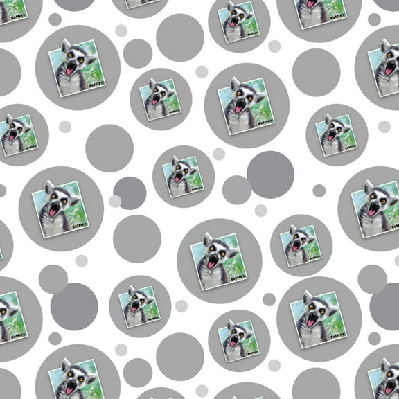 Lemur Selfie Picture Premium Gift Wrap Wrapping Paper Roll