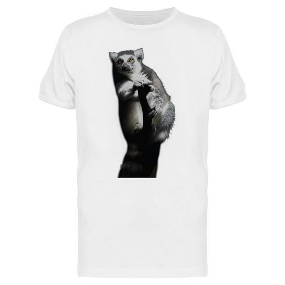 Lemur Sitted On A Branch  T-Shirt Men -Image by Shutterstock, Male x-Large