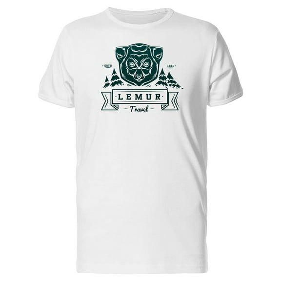 Lemur Travel T-Shirt Men -Image by Shutterstock, Male XX-Large