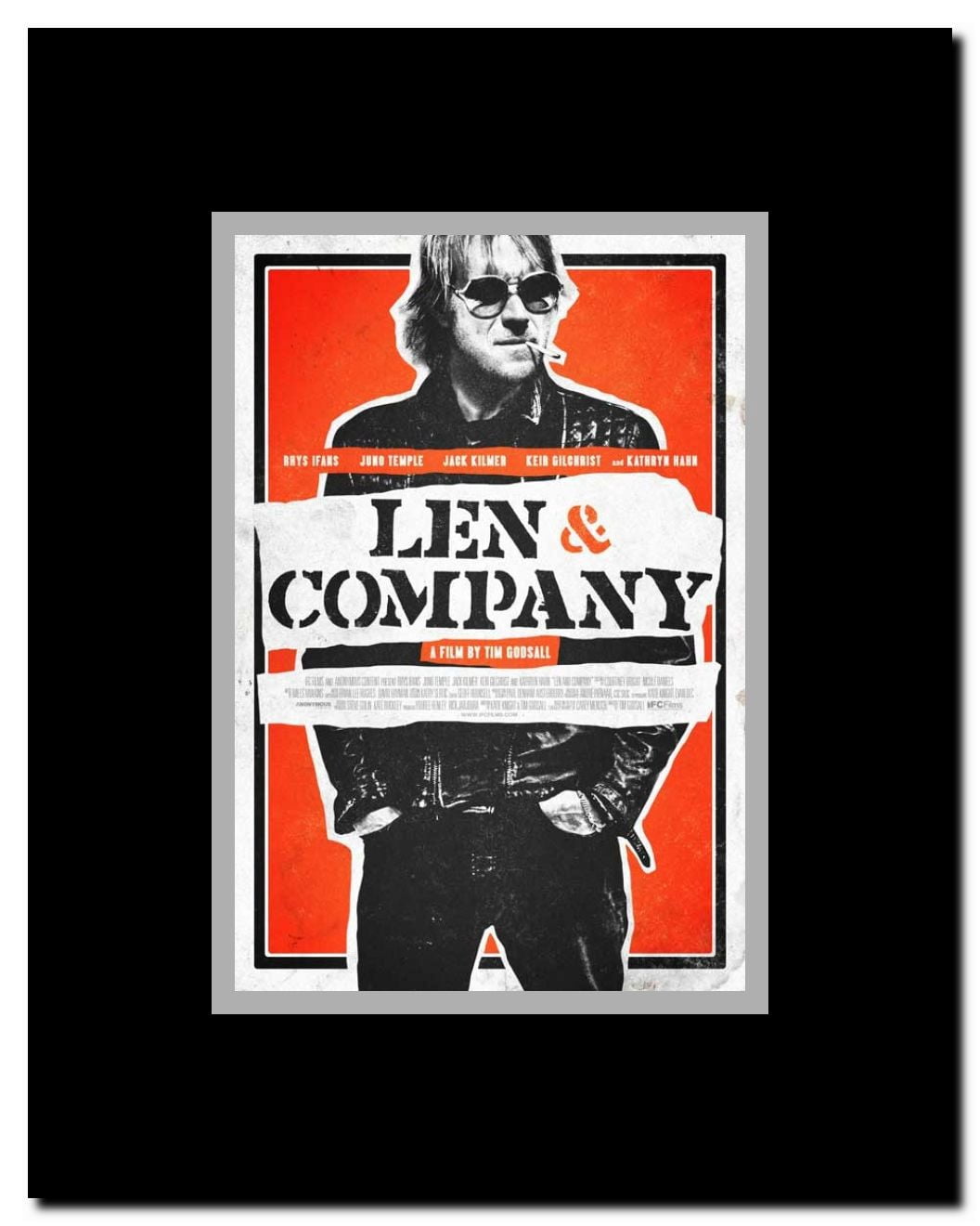 Len and Company Framed Movie Poster