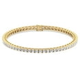 thumbnail image 1 of Lena - 10.15 Carat Classic Diamond Tennis Bracelet (4-Prong Setting), 1 of 8