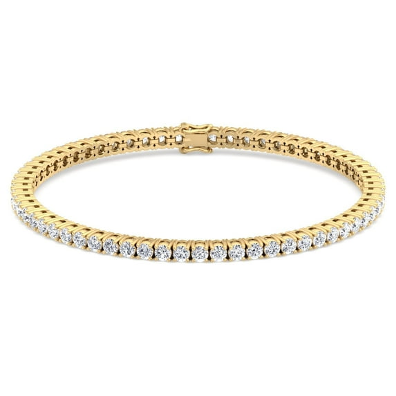 Lena - 2.16 Carat Classic Diamond Tennis Bracelet (4-Prong)