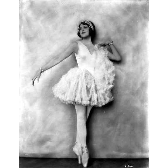 Lena Basquette on a Ballet Attire smiling and posed Photo Print (8 x 10)