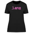 thumbnail image 1 of Lena Cute Pink Heart Name Tee Women's -Image by Shutterstock, 1 of 2