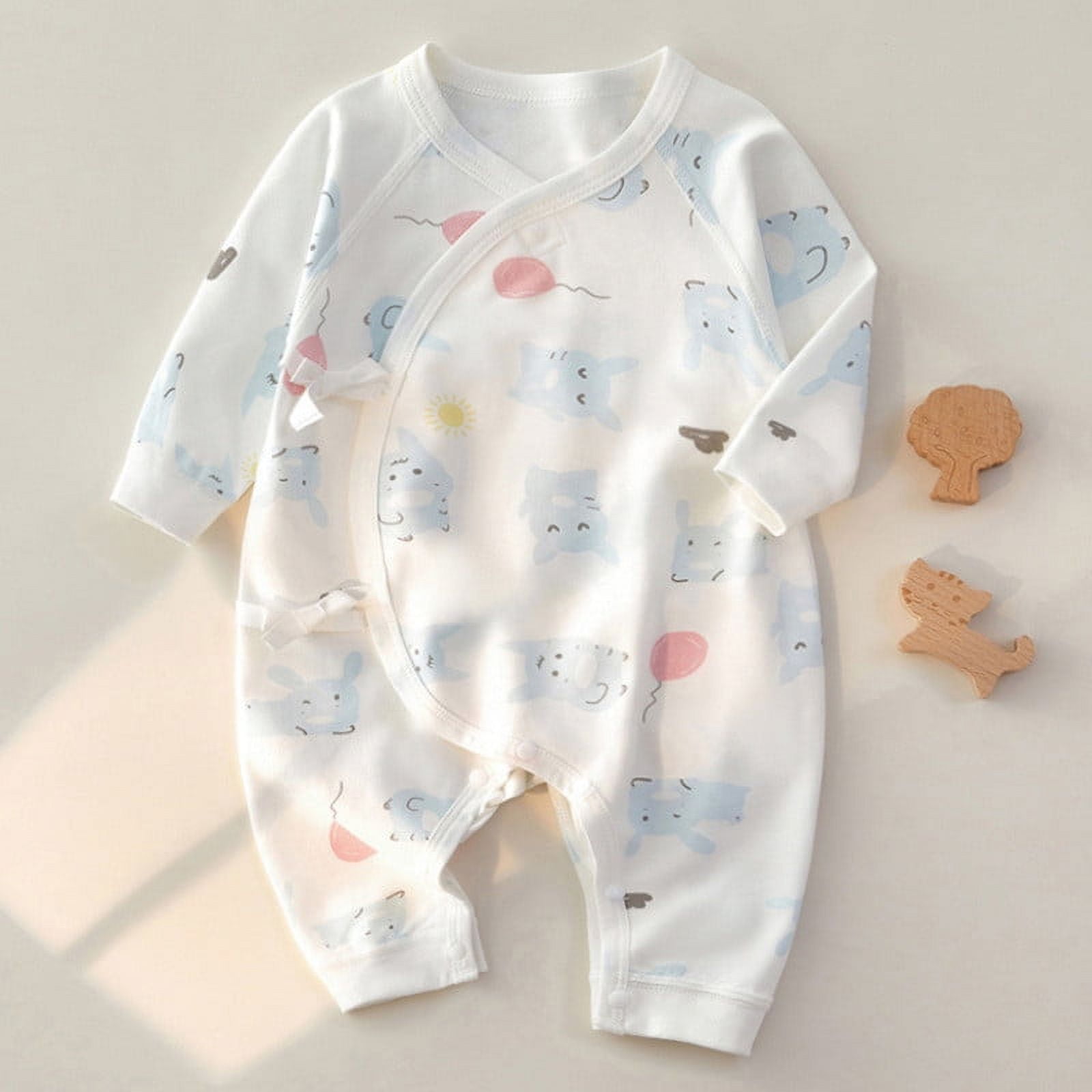 Lenago Baby Spring New Onesie Newborn Climbing Clothes Short Sleeve ...