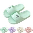 thumbnail image 1 of Lenago Bathroom Slippers for Women Quick Drying Non Slip Bath Slippers Shower Shoes Sandals with Drain Holes Bathroom House Shoes Beach Sandals, 1 of 5