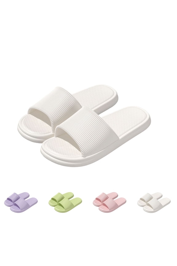 Bathroom Slippers for Women Quick Drying Non Slip Bath Slippers Shower Shoes Sandals with Drain Holes Summer Beach Sandals House Room Slipper