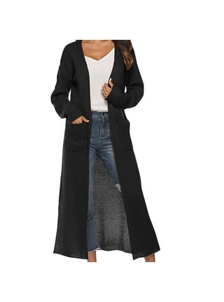 Long black pullover sweater online