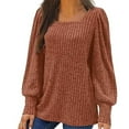 Lenago Fall Sweaters for Women Plus Size Fashion Long Sleeve Loose