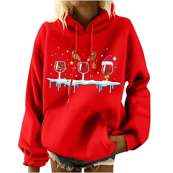 Lenago Fashion Women's Printing Long Sleeve Pocket Casual Pullover Shirt Blouse