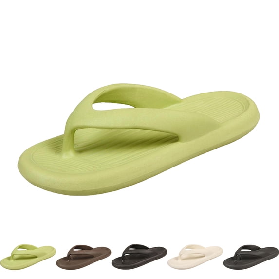Lenago Flip Flops for Women and Men Unisex Couple Fashionable Casual Summer Shower Bathroom Outdoor Travel Outerwear Beach Sandals Flat Slippers