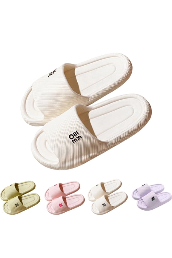 Home Slippers for Women Shower Shoes Sandals with Drain Holes Waterproof Quick Dry Bathing Slippers Summer Beach Sandals House Room Slipper