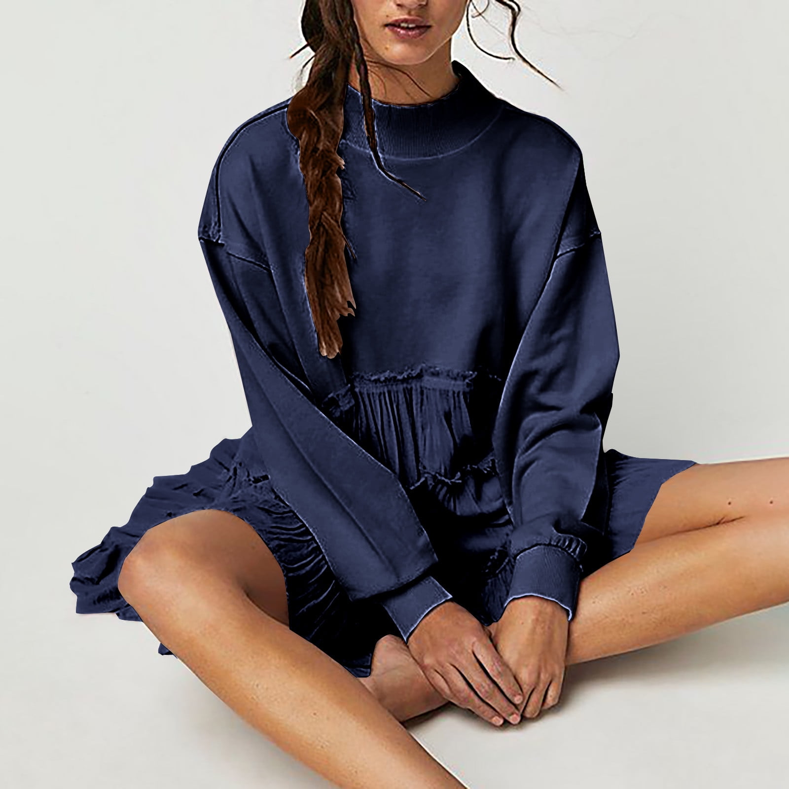 Sweatshirt Long Sleeve Dress