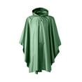 thumbnail image 1 of Lenago Rain Poncho Raincoat For Men,Jacket For Women Solid Color Hooded Rain Cover Lightweight Jacket With Pockets Raincoat Hiking Rain Poncho Rainproof Waterproof Windproof AdultMen Fishing Raincoat, 1 of 5