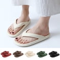 thumbnail image 1 of Lenago Slipper for Women Slip-Resistant Hotel Slippers Disposable Non-slip Indoor Shoes with Memory Foam Plus Size Available Summer Beach Fashion, 1 of 8