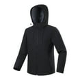 thumbnail image 1 of Lenago Unisex Zip Up Jacket,Mens Jackets,Womens Jackets,Stormcoat Windproof Hooded Jacket Hiking Solid Color Tops Waterproof Long Sleeved Hooded Casual Lightweight Jackets for Unisex,Size L-4XL, 1 of 8