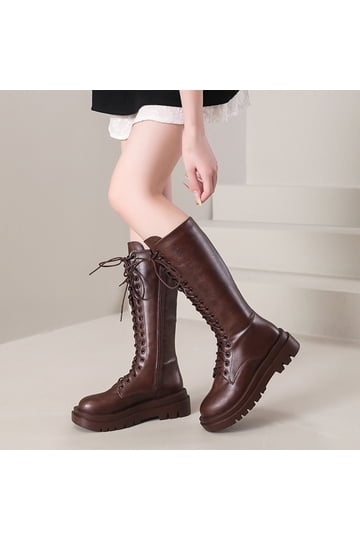 Long Dresses Wear Boots