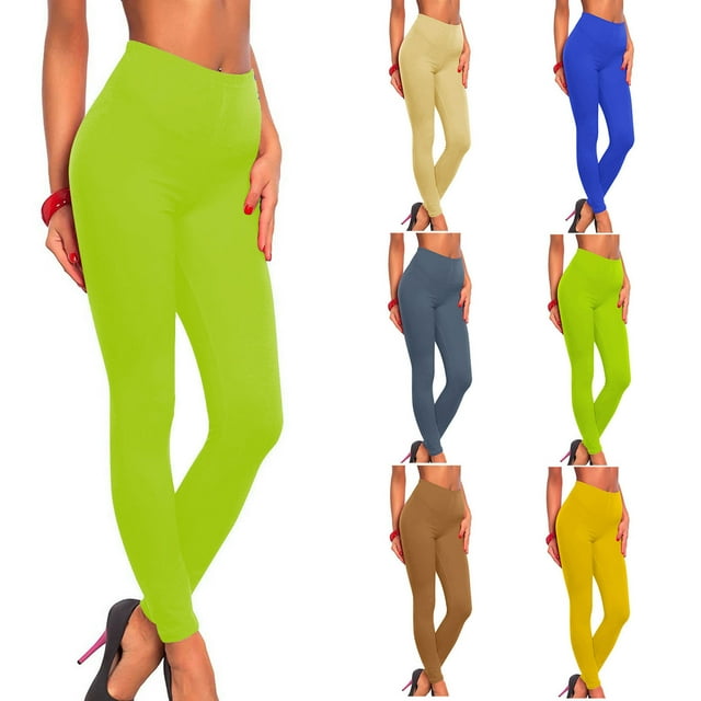 Lenago Winter Pants for Women Plus Size Sports Fitness Pants Solid