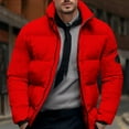 thumbnail image 1 of Lenago Winter Quilted Jackets For Men Puffer Smooth Packable Jackets Men'S Coat Warm Thermal Solid Insulated For Snow Ski Hiking Travel Winter Fashion Outdoor Activities, 1 of 7