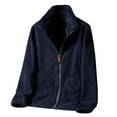 thumbnail image 1 of Lenago Winter Warm Long Sleeve Fleece Hoodies Plus Size Men's And Double-sided Fleece Jacket Thickened Fleece Sweater Winter Warm Jacket Winter Warm Outwear L-4XL, 1 of 2