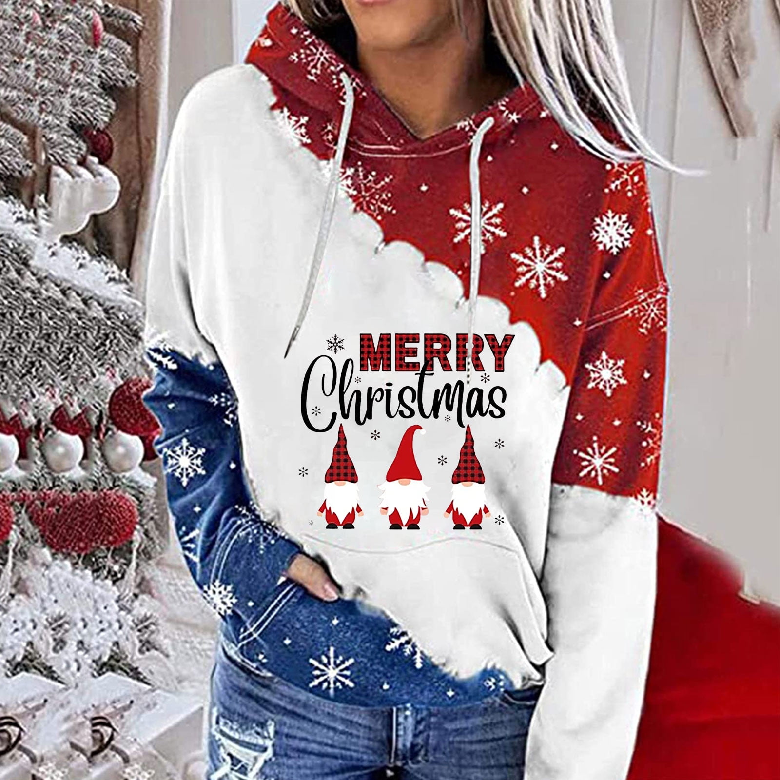 Christmas sweatshirts plus best sale sizes