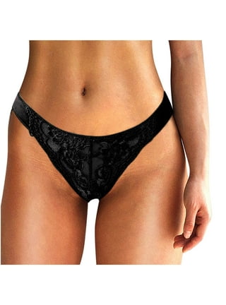 Roaring Panther G-String Thongs for Women No Show Panties Underwear Low  Rise T-Back