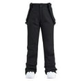 thumbnail image 1 of Lenago Women's Insulated Bib Overalls Solid Color One-Piece Suspenders Trousers, 1 of 7