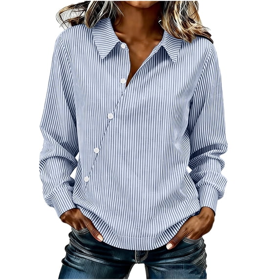 Lenago Women's Long Sleeve Crew Neck Sweatshirt, Casual Loose Pullover