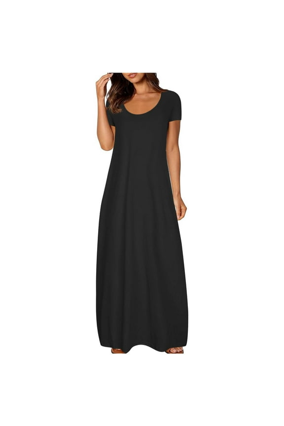 Lenago Women's Summer Maxi Dress Printed Sleeveless Cross Front Neck Long Dress Boho Beach Dresses Casual Sundresses