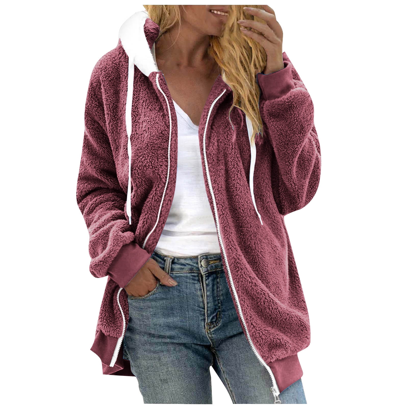 Plus-size Autumn Zipper Jacket