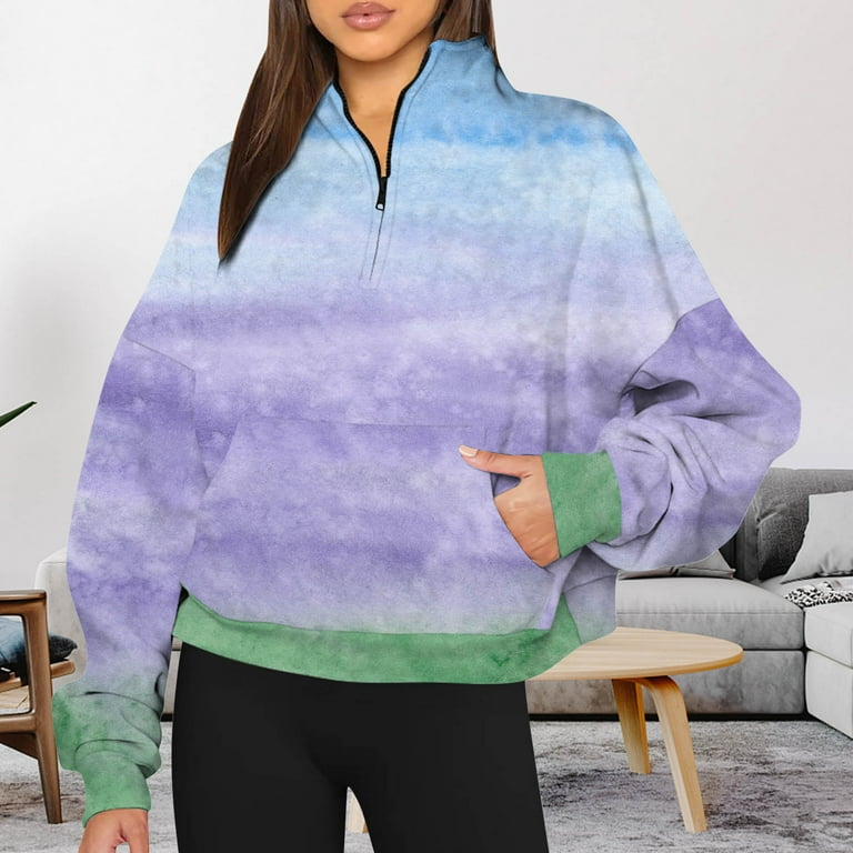 Quarter zip pullover online plus size