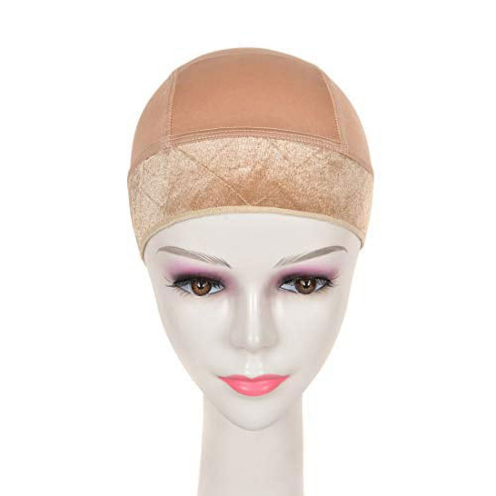 Lenaqueen Wig Grip Cap 2in1 Adjustable Comfortable Velvet Wigs Cap