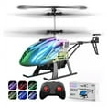 thumbnail image 1 of Lenbar Remote Control Helicopter, 7 Colors Light, Altitude Hold, One-Key Take-Off/Landing, 2.4GHz Indoor Toy for Kids, 1 of 6
