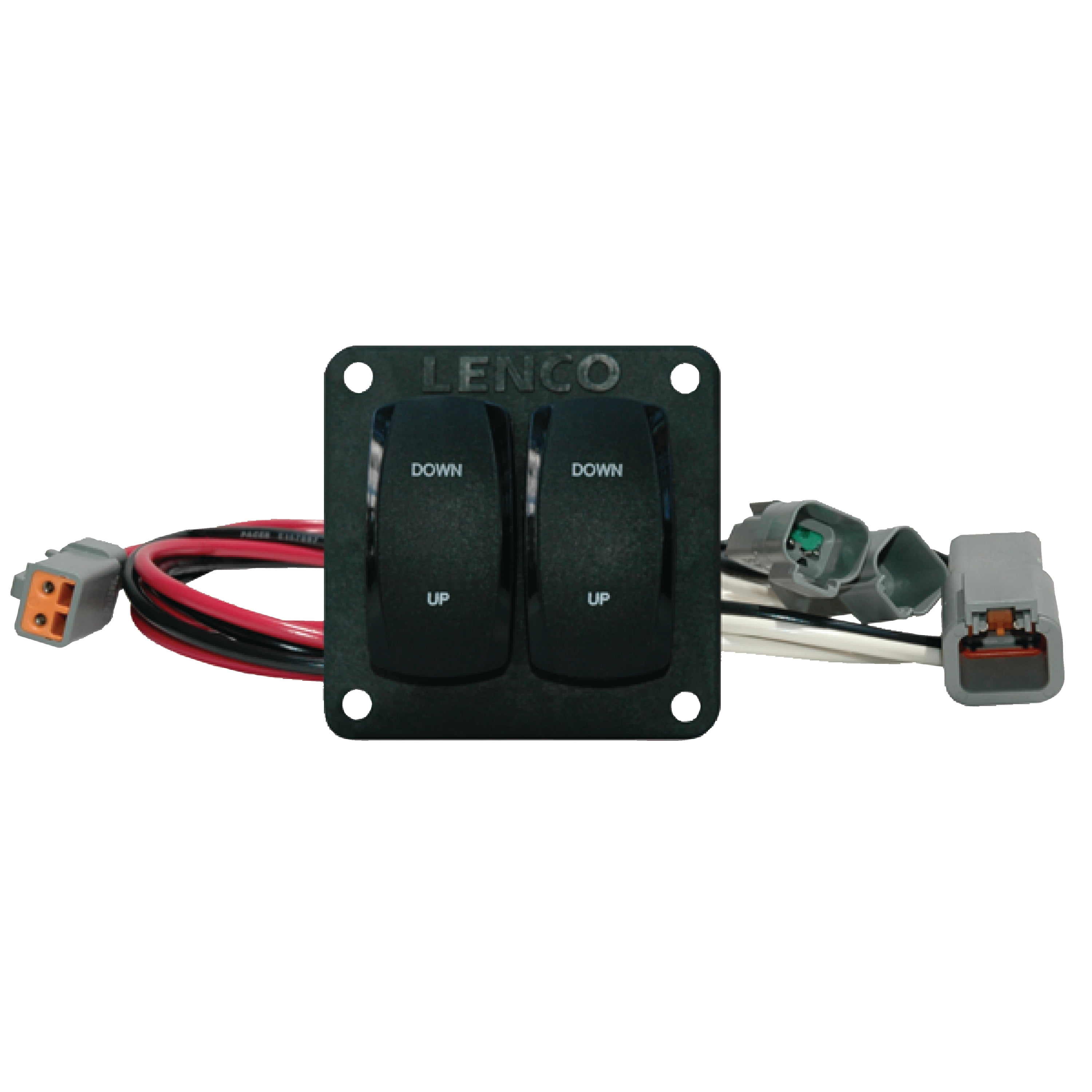 Lenco 10221211D Double Rocker Switch Panel for Dual Actuator