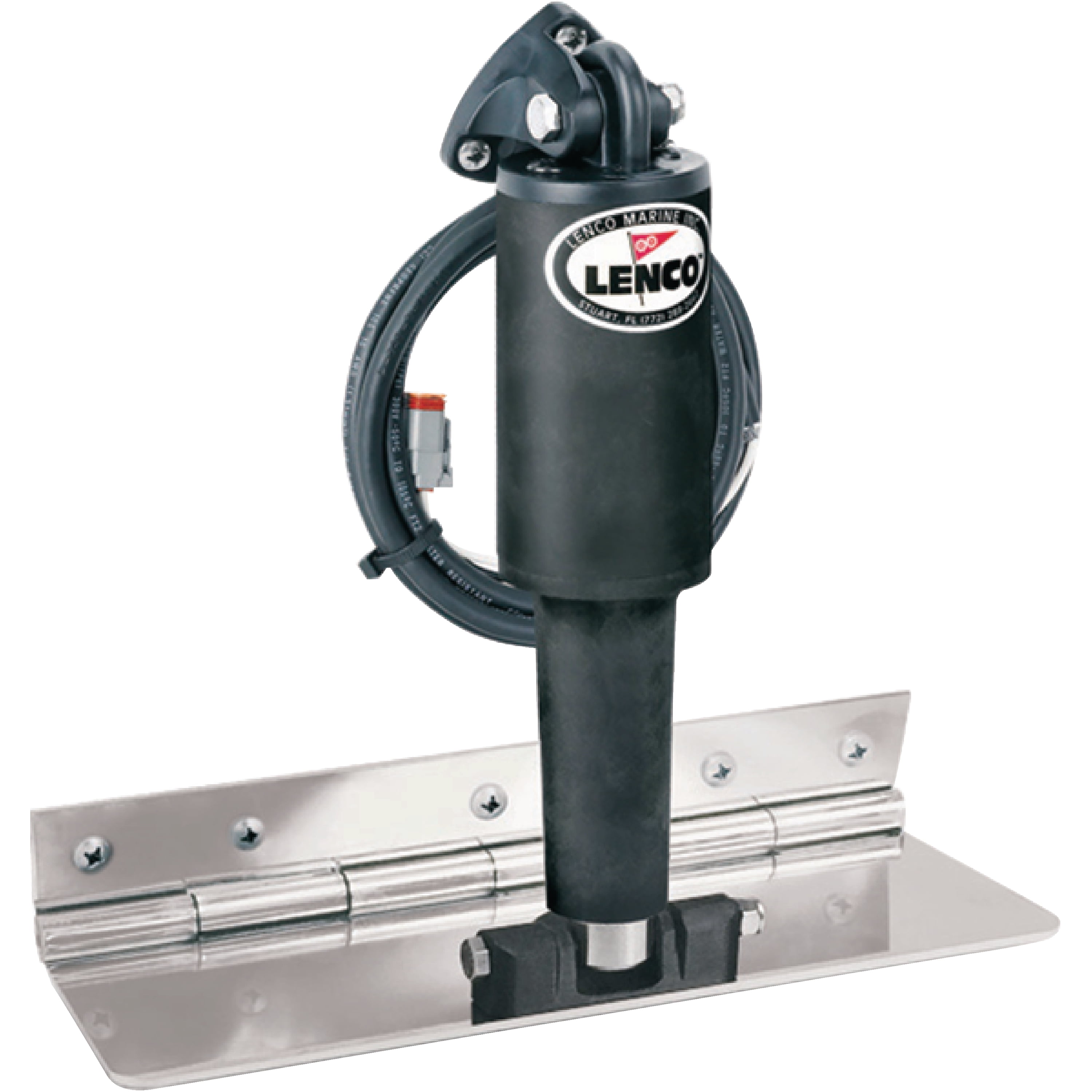 Lenco 15052-101 12V Standard Finish 4″ x 12″ Limited Space Trim Tab Kit with XDS Actuator Sansujyuku sansujyuku.com