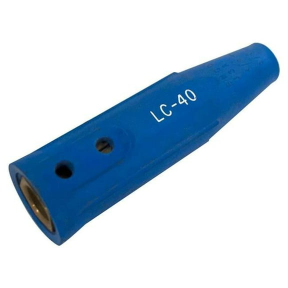 Lenco LC-40 Female Cable Connector - Blue