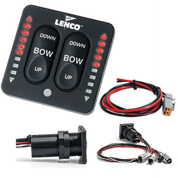 Lenco LED Indicator Integrated Tactile Switch Kit w/Pigtail f/Single Actuator Systems