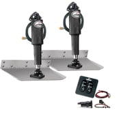 Lenco Marine 15104-102 Standard Trim Tab Kit with Standard Integrated Switch - 9" x 12"