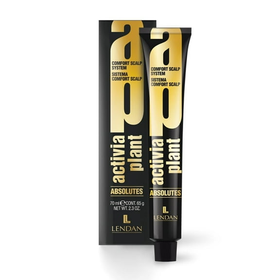Lendan Activia Plant Absolutes Cream Permanent Hair Color Cream 2.3oz - 7/31 Medium Golden Ash Blonde