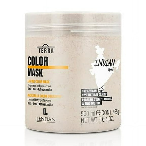 Lendan - Colored Hair Mask - Terra Color Mask - 500 ml - Intensive Nourishing Mask - Repairs Hair Fiber - Prolongs Color Intensity - Protects Hair - Shiny Hair - Vegan