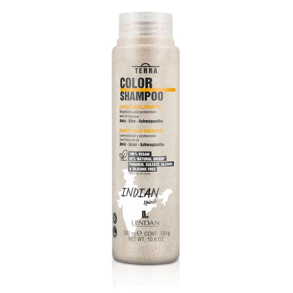 Lendan - Colored Hair Shampoo - Terra Color Shampoo - 300 ml - Prevents Color Oxidation and Prolongs Its Duration - Adds Brightness and Protection - Strengthens Hair - Shiny Hair - Vegan