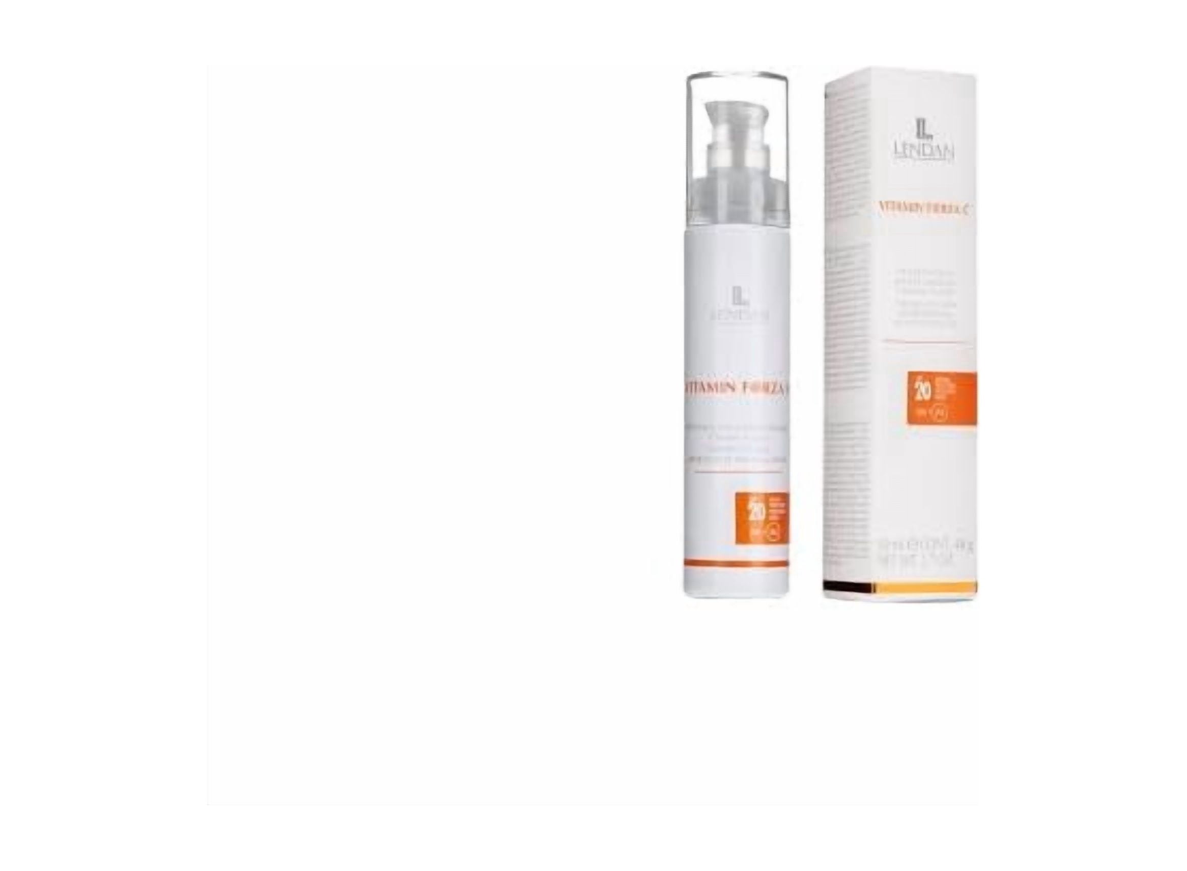 Lendan - Vitamin C Facial Cream - Hydrating Revitalizing Fluid Cream Vitamin Forza C - 50 ml/ 1.7 oz